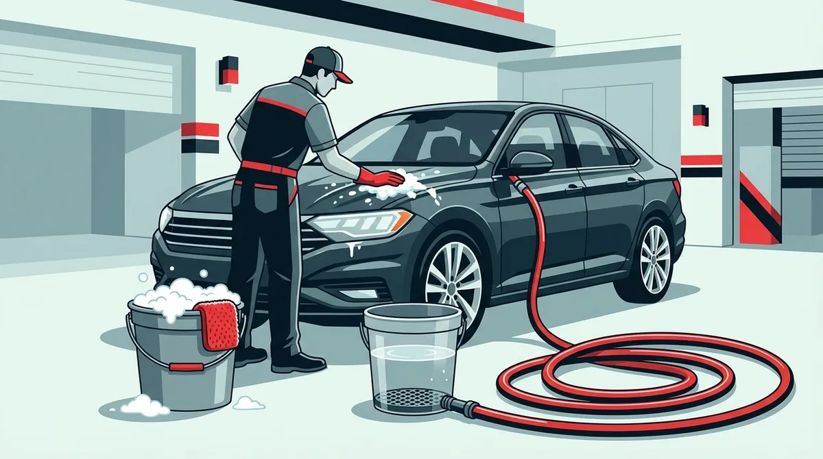 hand wash car detailing