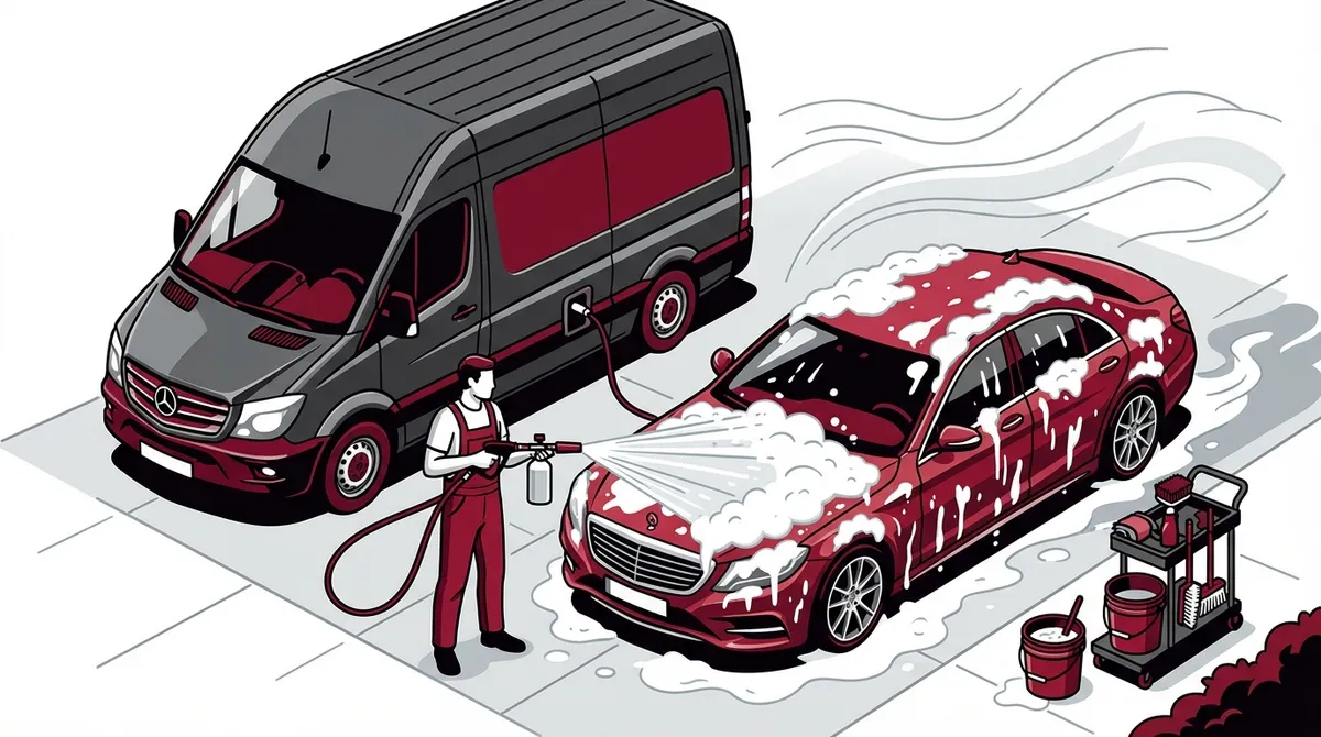 hand wash car detailing