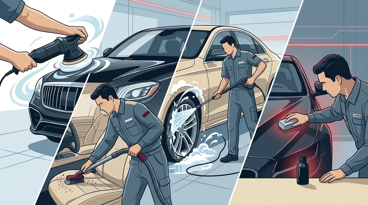 professional car detailing