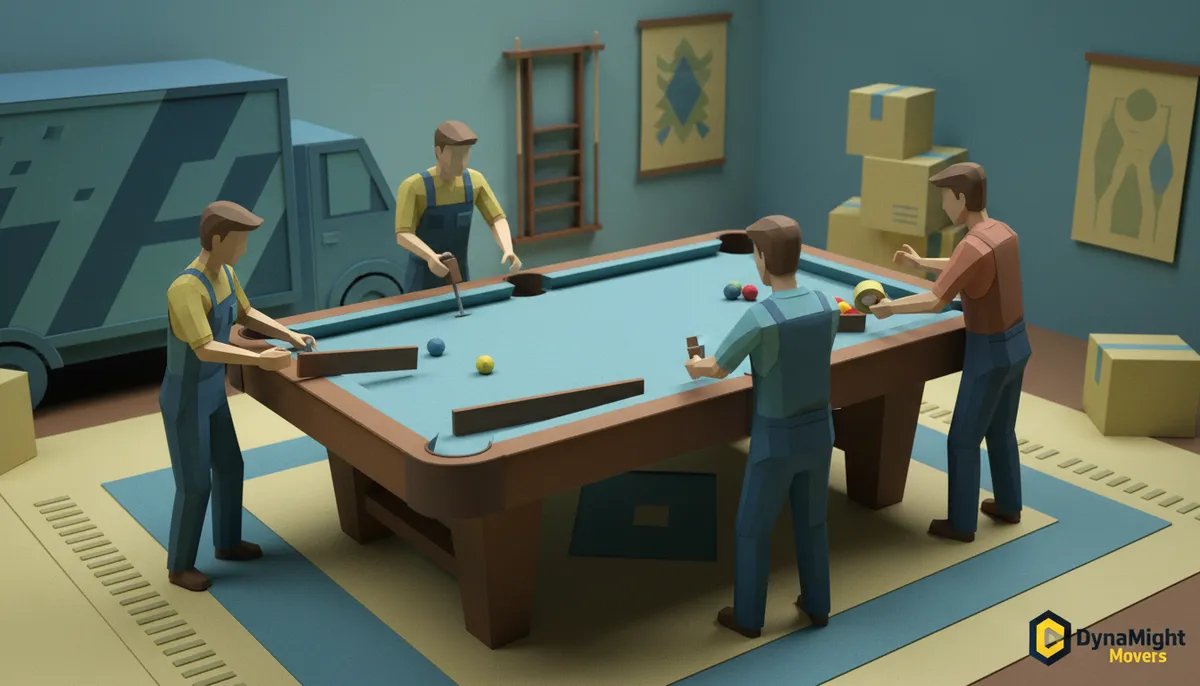 pool table moving