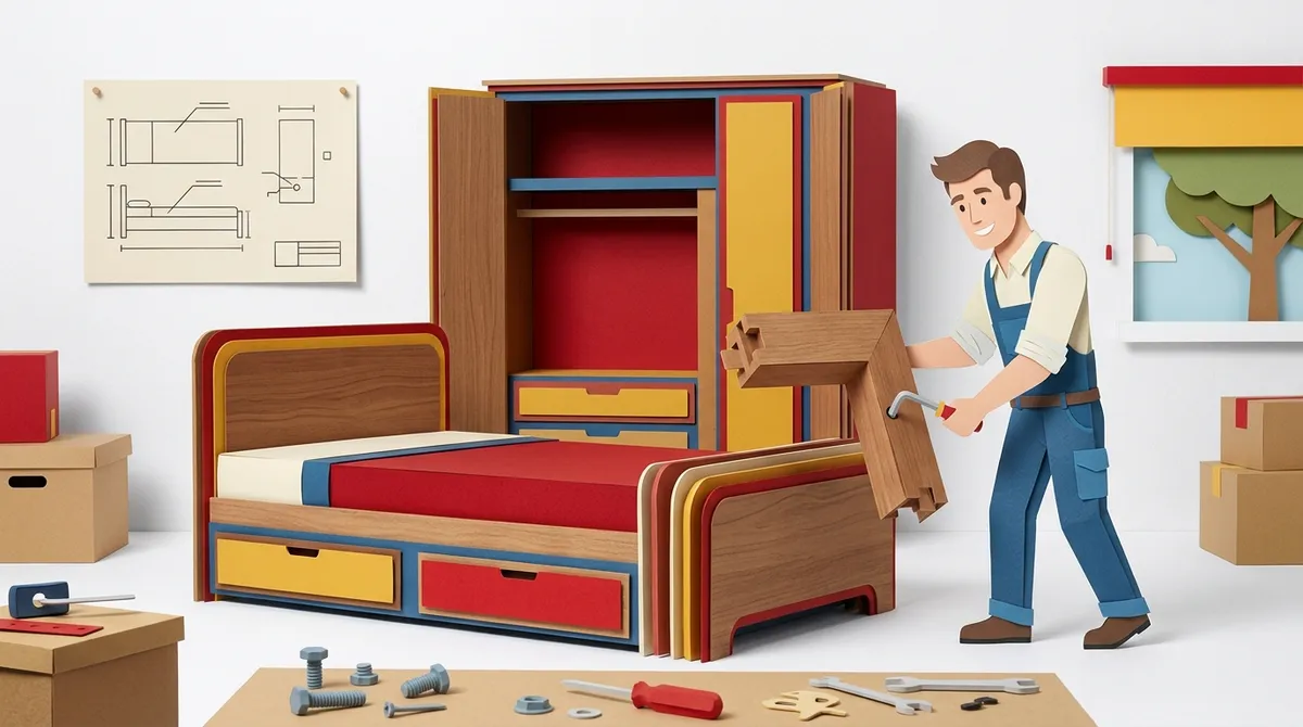 do movers disassemble and reassemble furniture