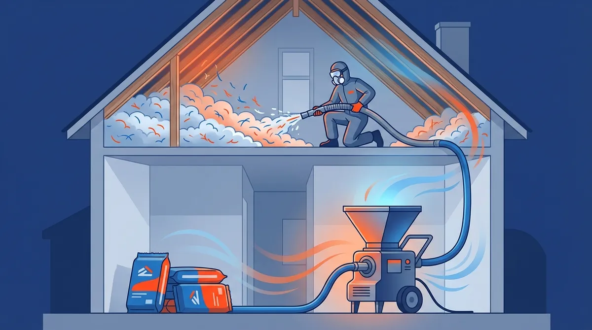 blown-in insulation services