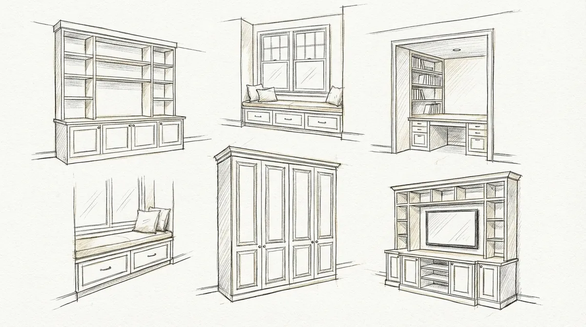built-in furniture design