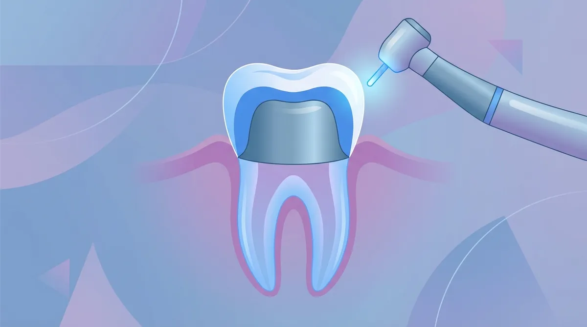 what are the three types of dental crowns