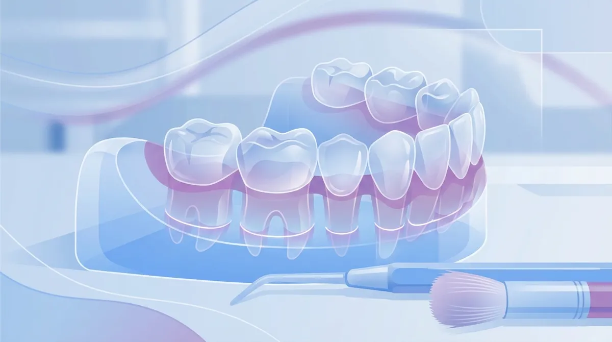 what are the three types of dental crowns