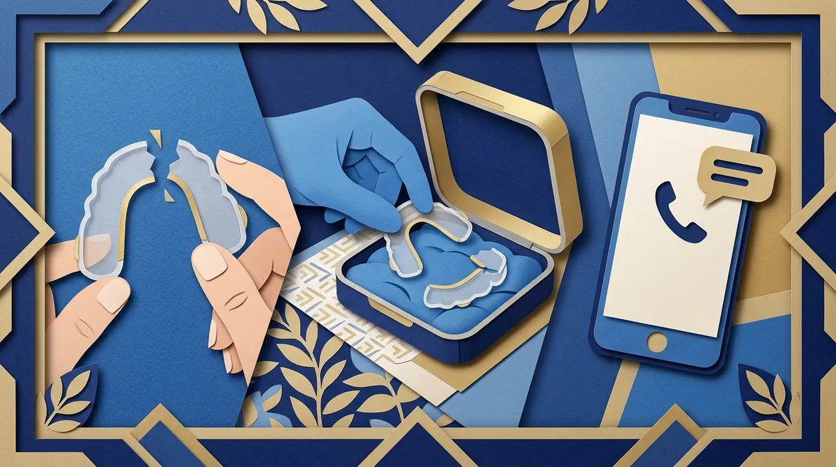 what to do if your retainer breaks