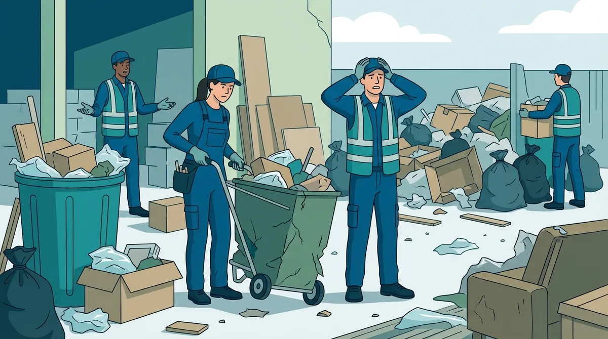 construction debris cleanup