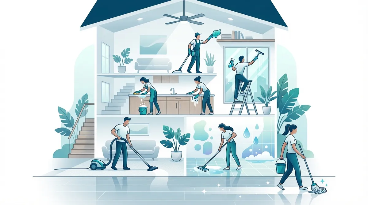 home renovation cleaning and detailing