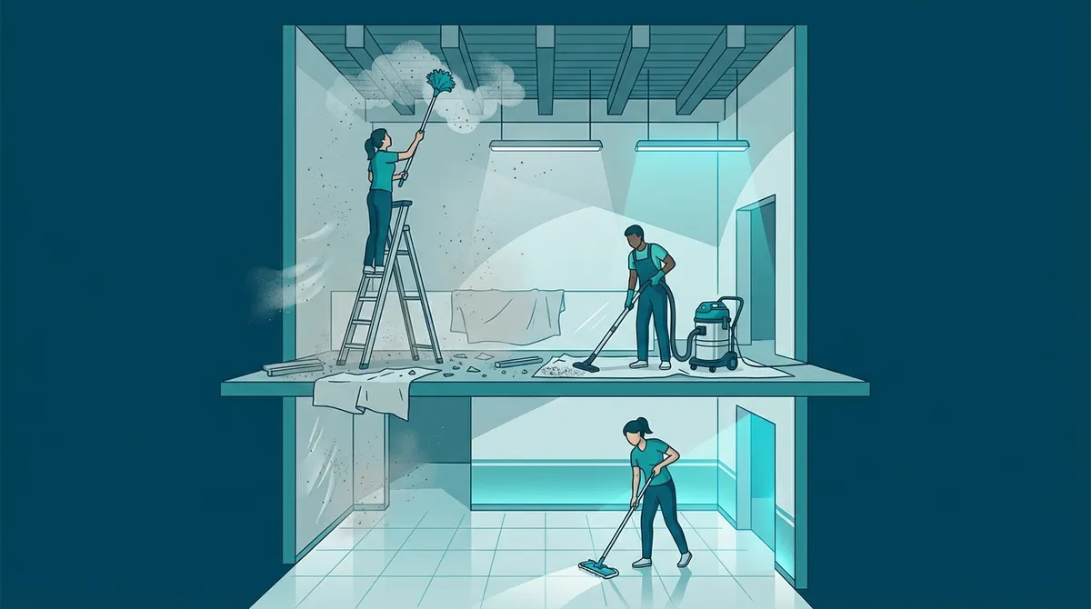 residential post-construction cleaning